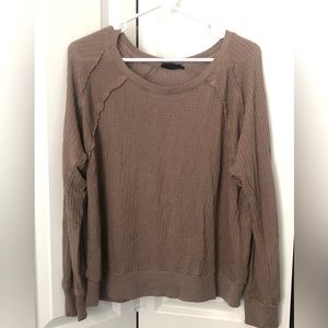 Women’s waffle weave top